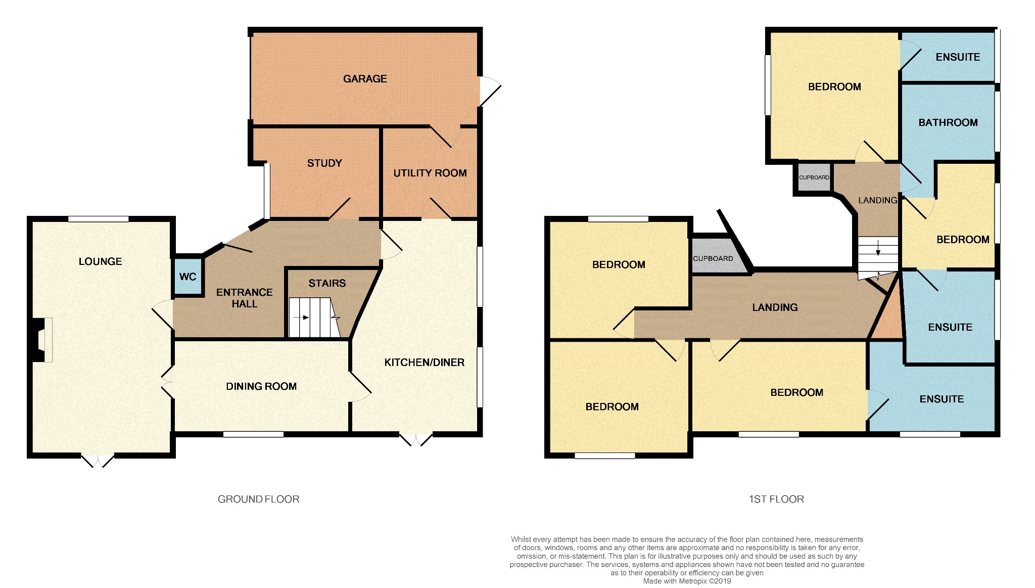 5 bedroom detached house For Sale in Todmorden - Floorplan 1.