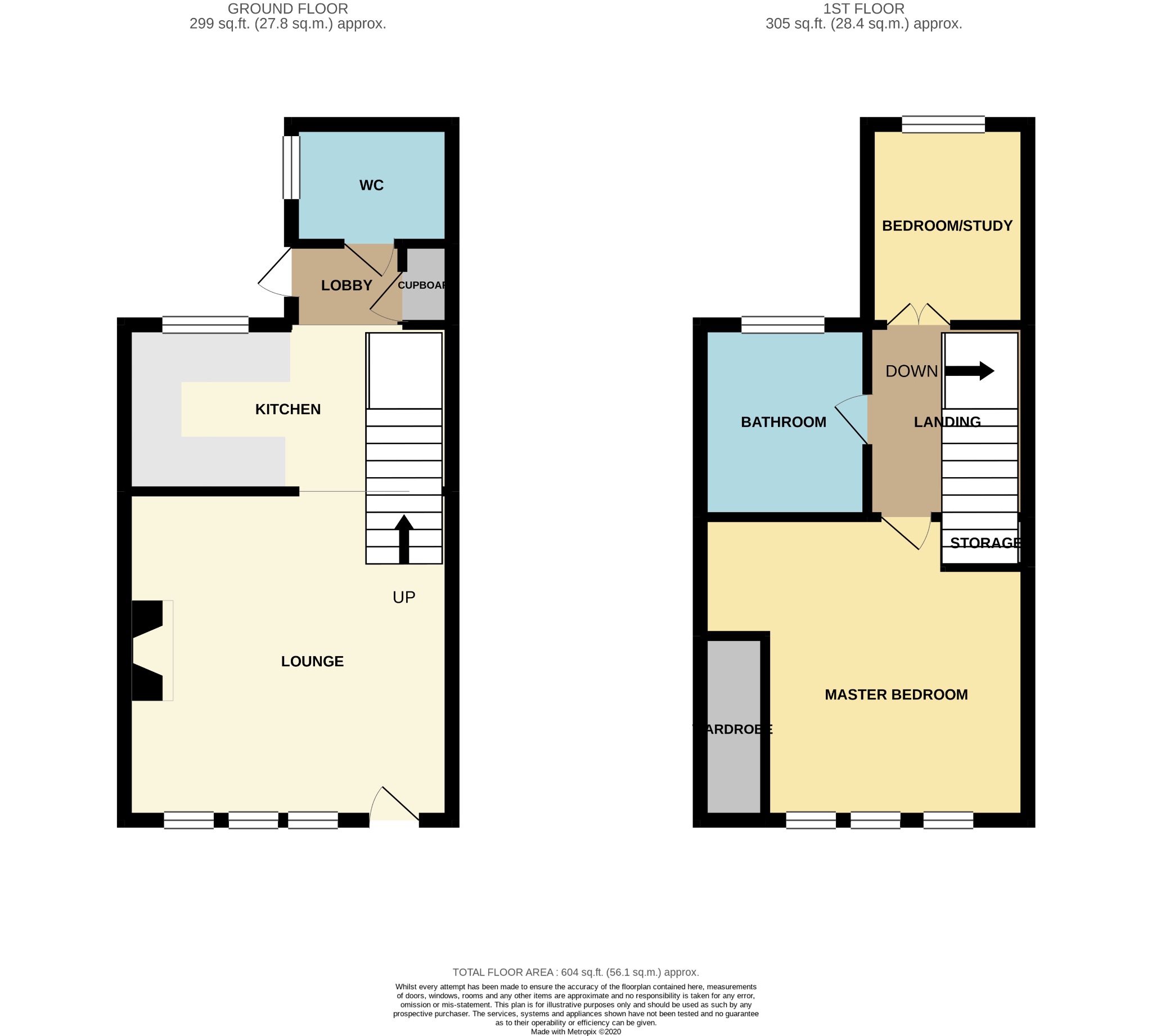 2 bedroom cottage house For Sale in Calderdale - Floorplan 1.