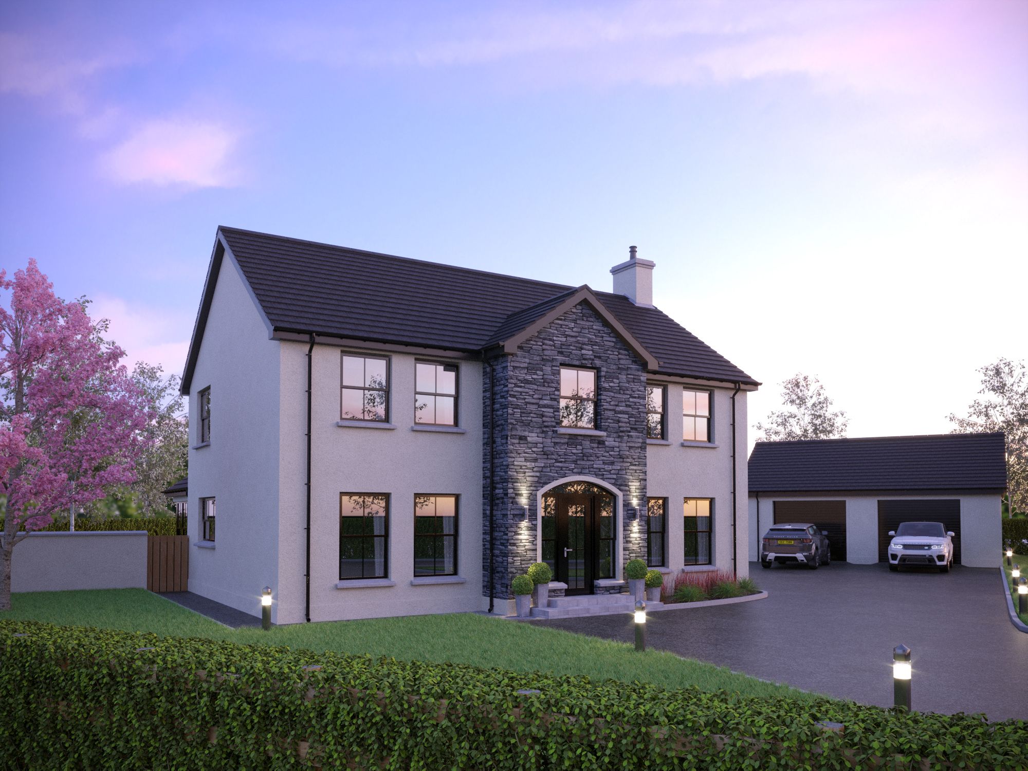 4 bedroom detached house For Sale in Antrim - Photograph 1