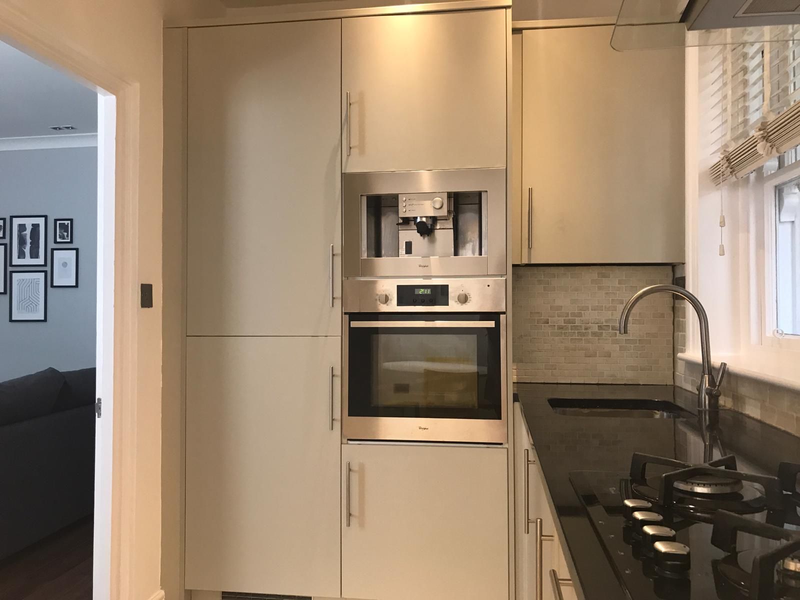 2 bedroom flat flat/apartment To Let in London - Kitchen with integrated coffee machine
