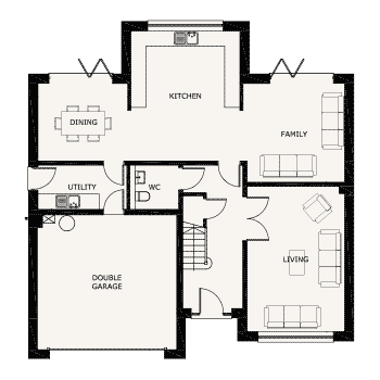 5 bedroom detached house For Sale in Ramsey - Ground Floor
