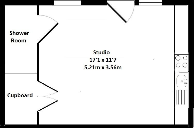 1 bedroom apartment flat/apartment To Let in Sevenoaks - Floorplan 1