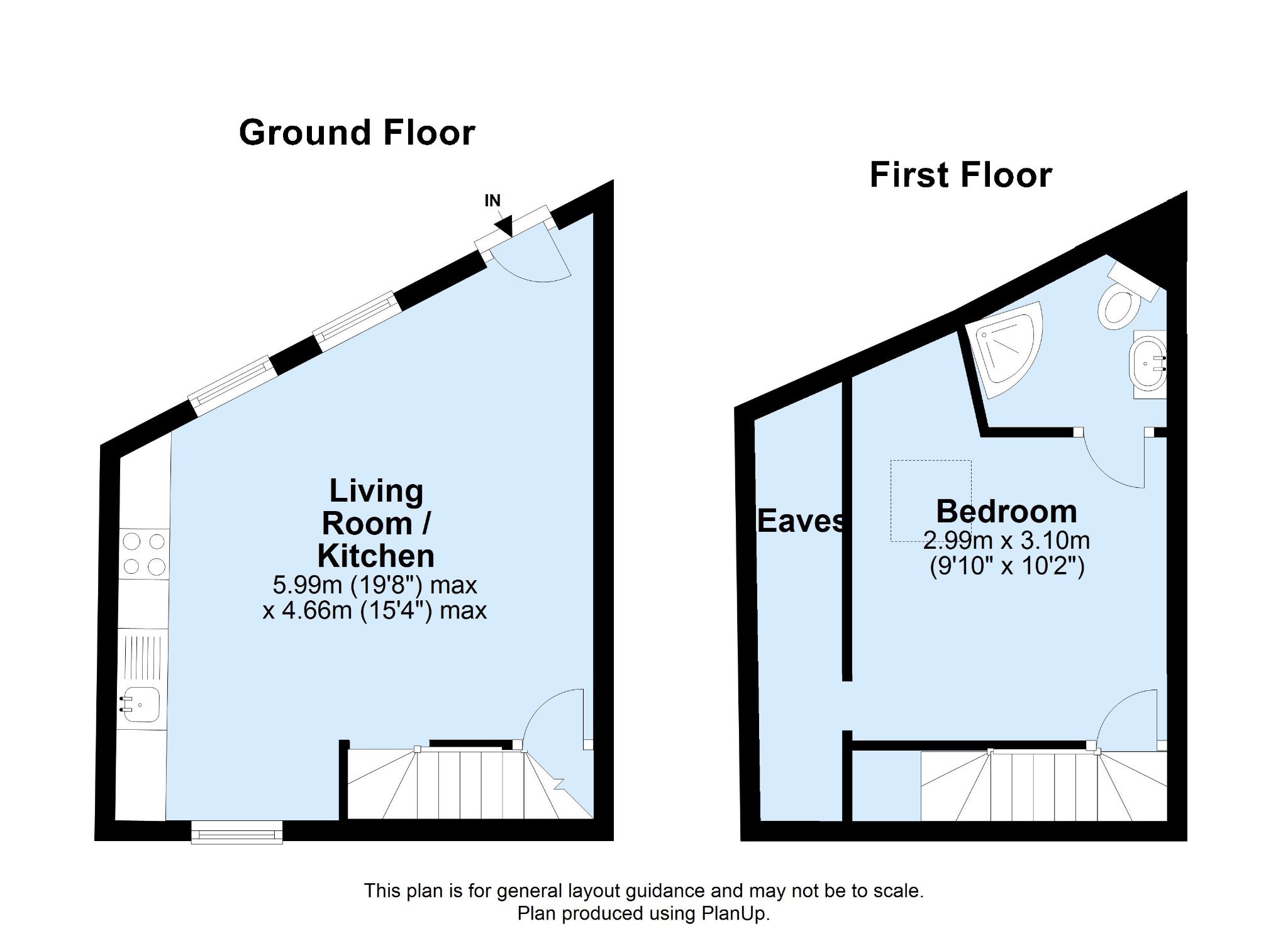 1 bedroom apartment To Let in Sevenoaks - Floorplan 1