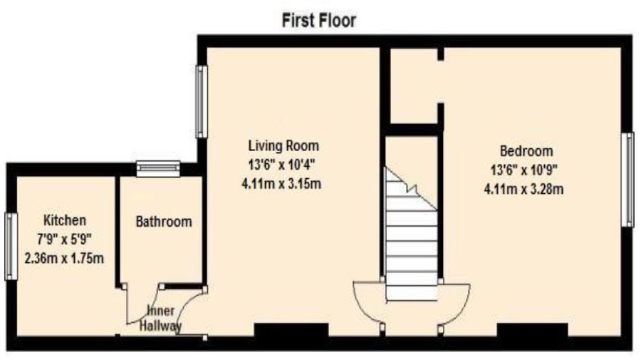 1 bedroom apartment To Let in Sevenoaks - Floorplan 1