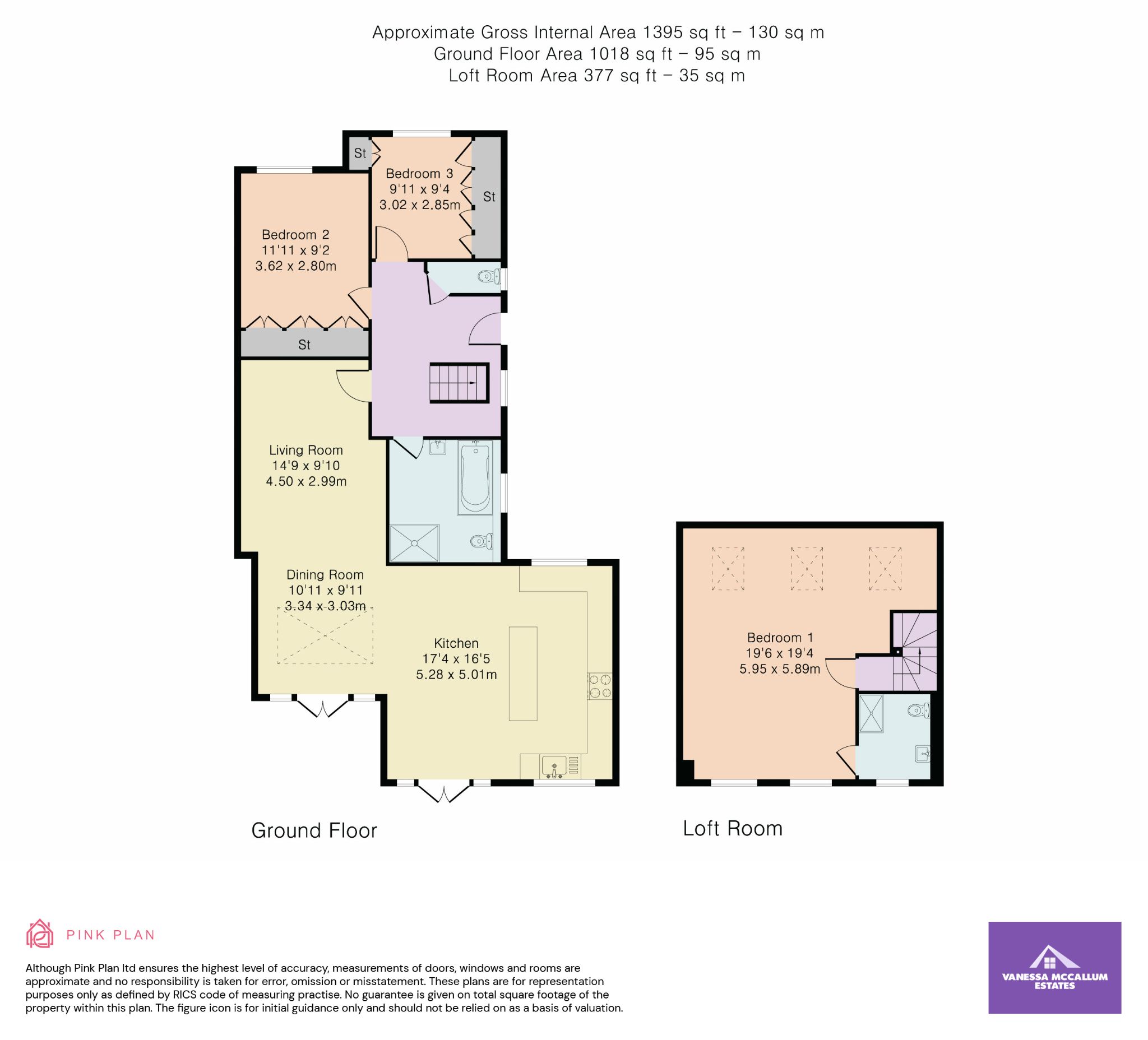 3 bedroom semi-detached house SSTC in Potters Bar - Floorplan 1