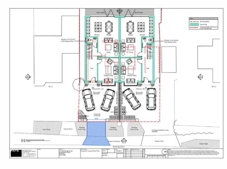 3 bedroom detached house For Sale in Brookmans Park - Proposed Floorplan