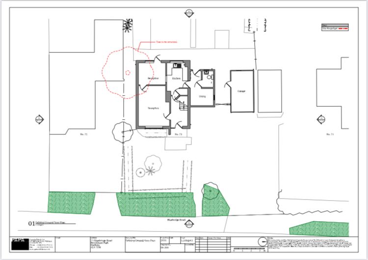 3 bedroom detached house For Sale in Brookmans Park - Existing Floorplan
