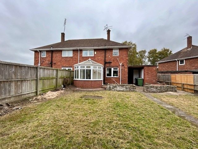 3 bedroom semi-detached house For Sale in Bishop Auckland - Rear Elevation.