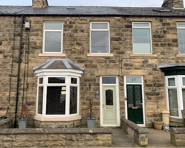 3 bedroom mid terraced house Sale Agreed in Bishop Auckland - Front Elevation.