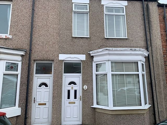 3 bedroom mid terraced house For Sale in Bishop Auckland - Front Elevation.