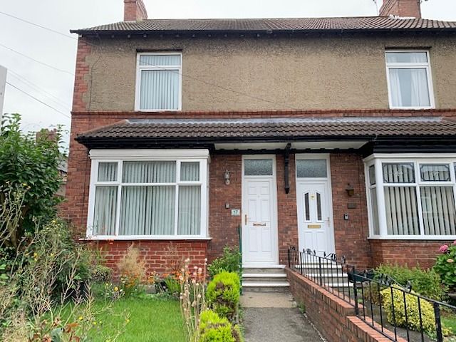 3 bedroom end terraced house For Sale in Bishop Auckland - Front Elevation.