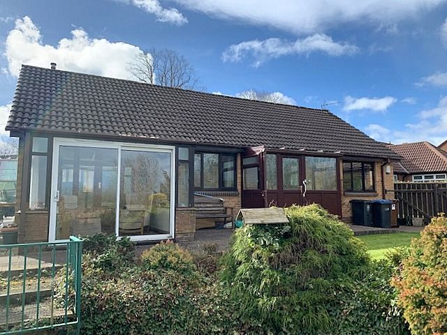 3 bedroom detached bungalow Sale Agreed in Bishop Auckland - Rear Elevation.
