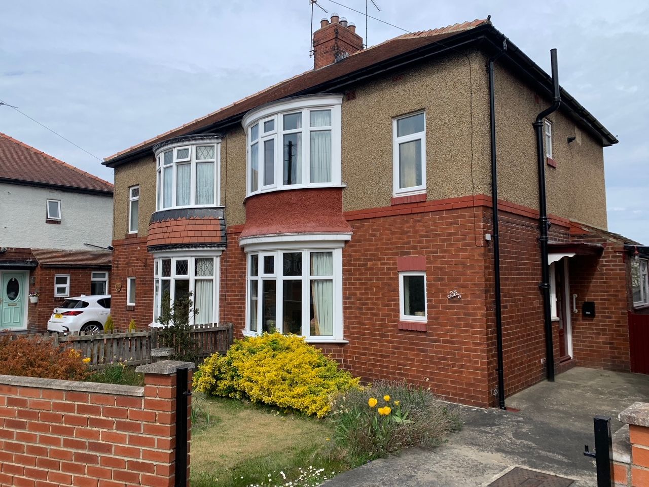 2 bedroom semi-detached house Sale Agreed in Bishop Auckland - Front Elevation.