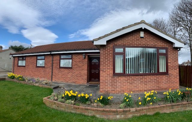 4 bedroom detached bungalow Sale Agreed in Bishop Auckland - Front Elevation.