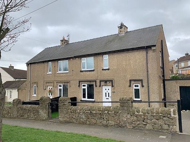 3 bedroom semi-detached house For Sale in Cockfield, Bishop Auckland - Front Elevation.