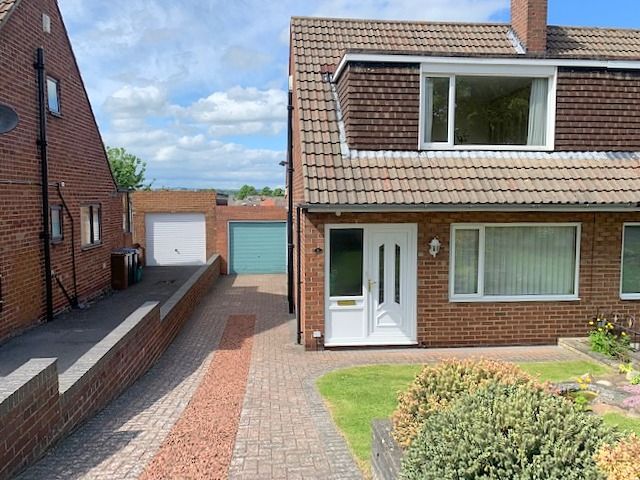 3 bedroom semi-detached house SSTC in Bishop Auckland - Front Elevation.