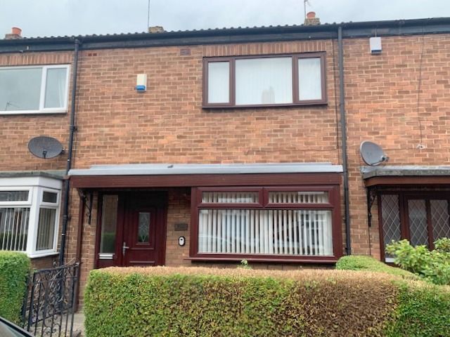 2 bedroom mid terraced house SSTC in Bishop Auckland - Front Elevation.