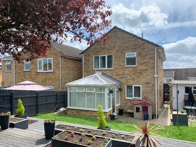 3 bedroom detached house Sale Agreed in Heighington Village - Rear Elevation.