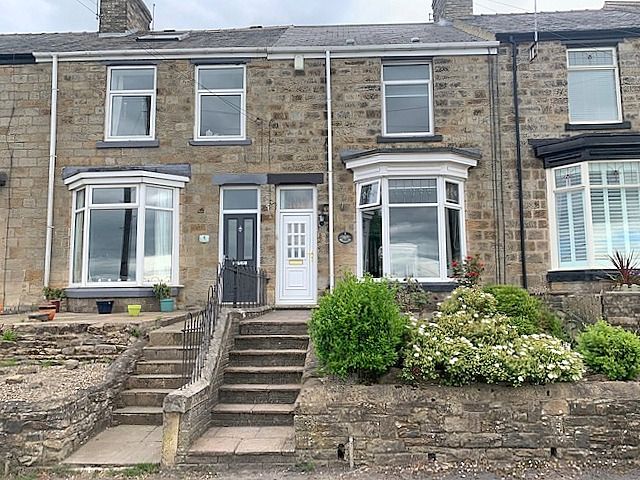 3 bedroom mid terraced house Sale Agreed in Bishop Auckland - Front Elevation.