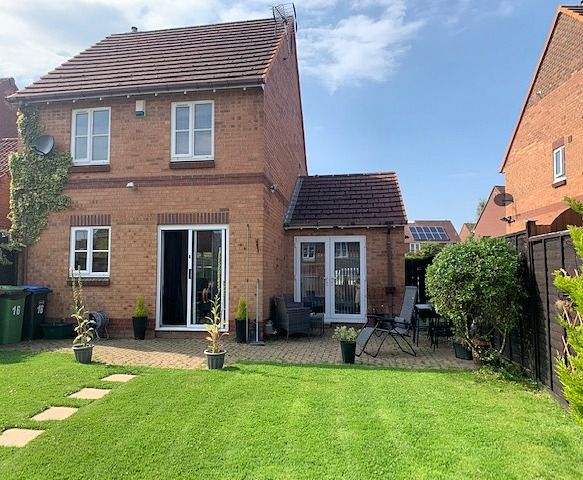 3 bedroom detached house SSTC in Newton Aycliffe - Rear Elevation.