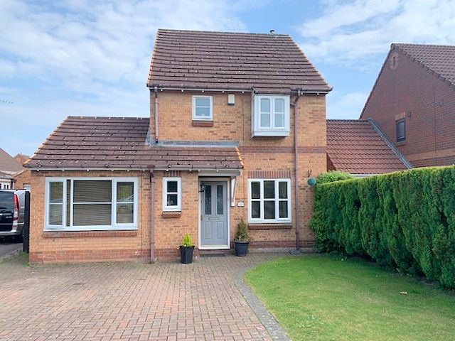 3 bedroom detached house SSTC in Newton Aycliffe - Front Elevation.