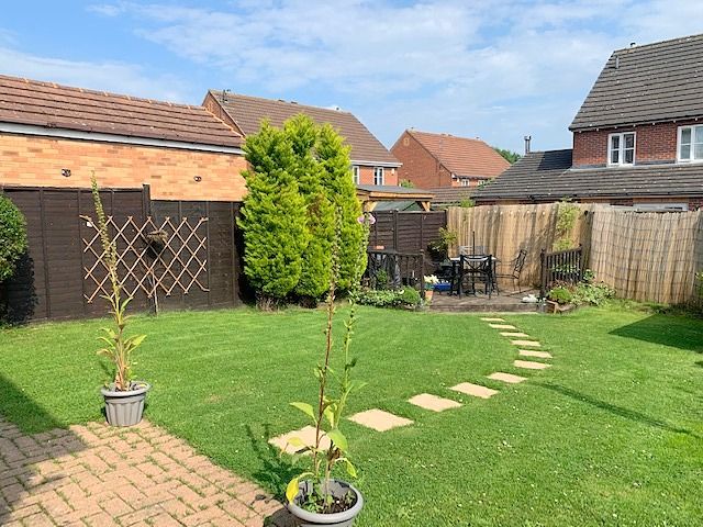 3 bedroom detached house SSTC in Newton Aycliffe - Rear Garden.