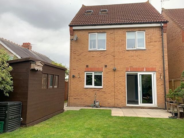 4 bedroom detached house Sale Agreed in Bishop Auckland - Rear Elevation.