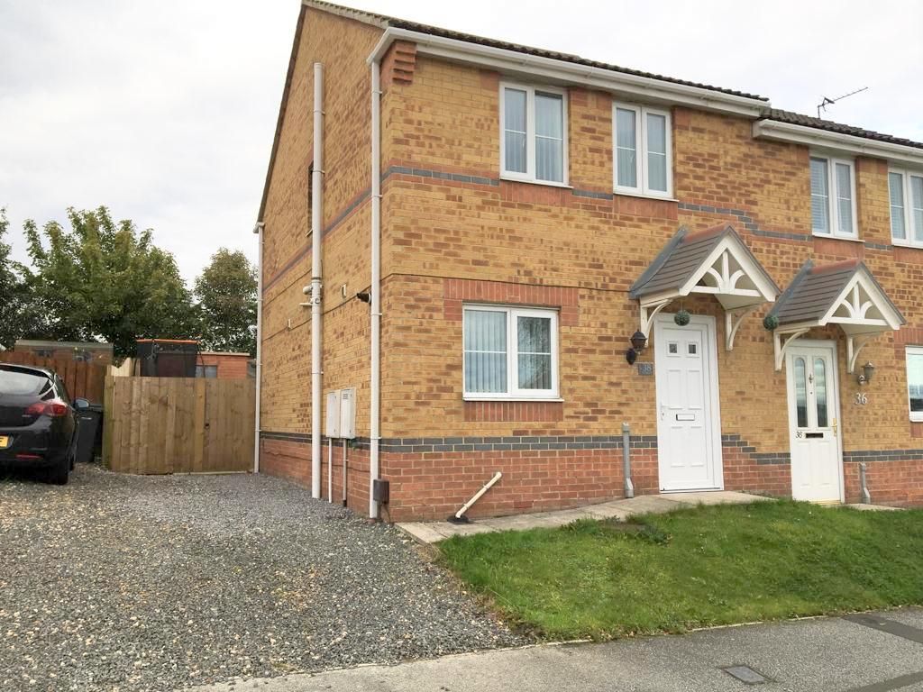 3 bedroom semi-detached house Sale Agreed in Shildon - Front Elevation.