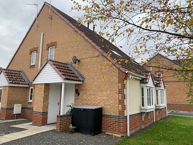 1 bedroom semi-detached house Sale Agreed in Bishop Auckland - Front Elevation.