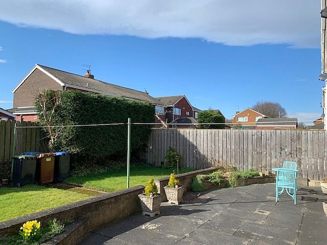 3 bedroom semi-detached house SSTC in Bishop Auckland - Rear Garden.