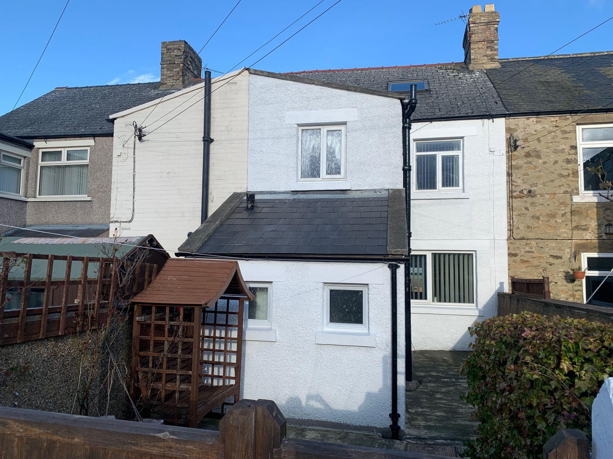 3 bedroom mid terraced house Sale Agreed in Bishop Auckland - Rear Elevation.