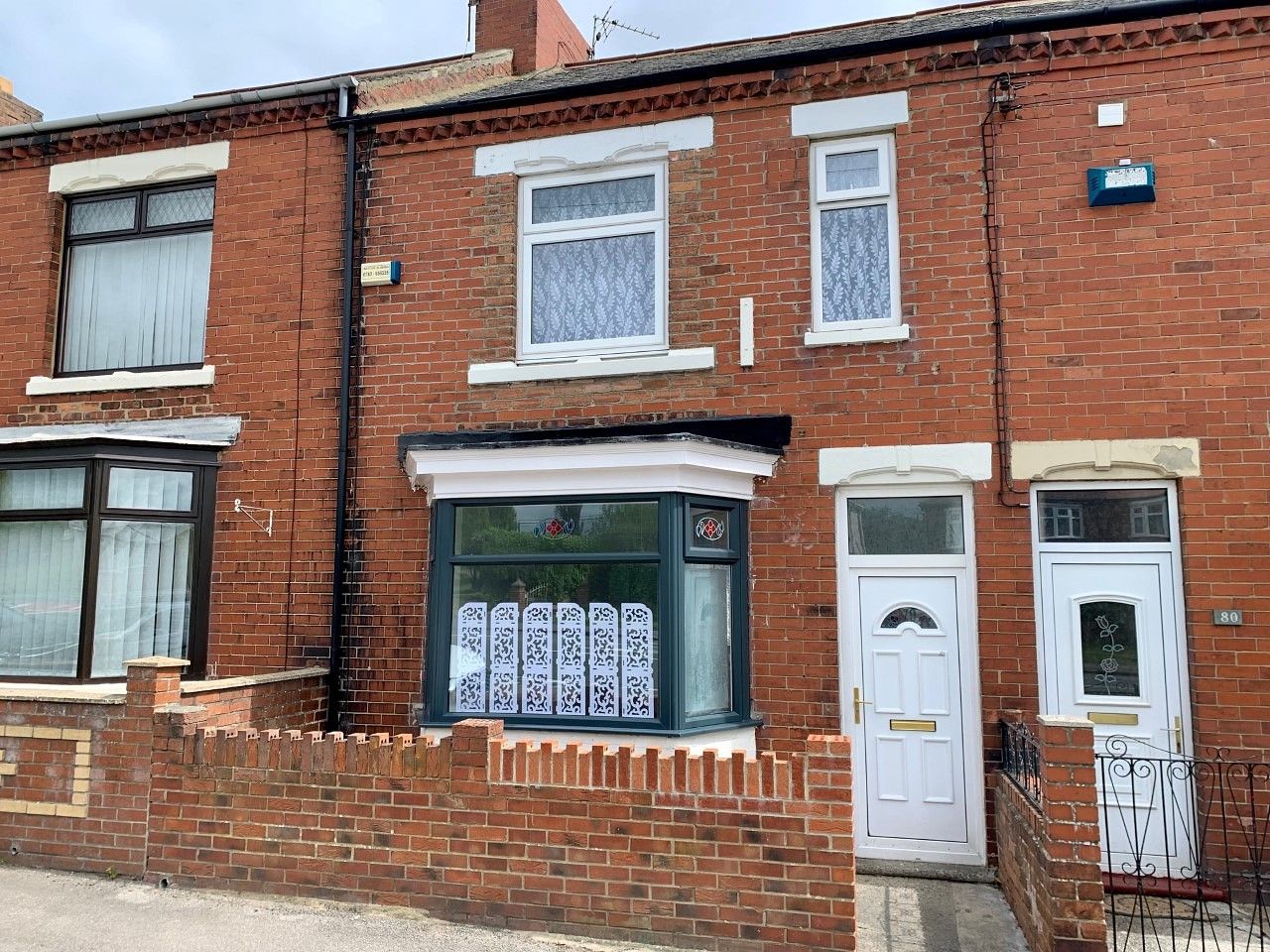 2 bedroom mid terraced house Sale Agreed in Ferryhill - Front Elevation.