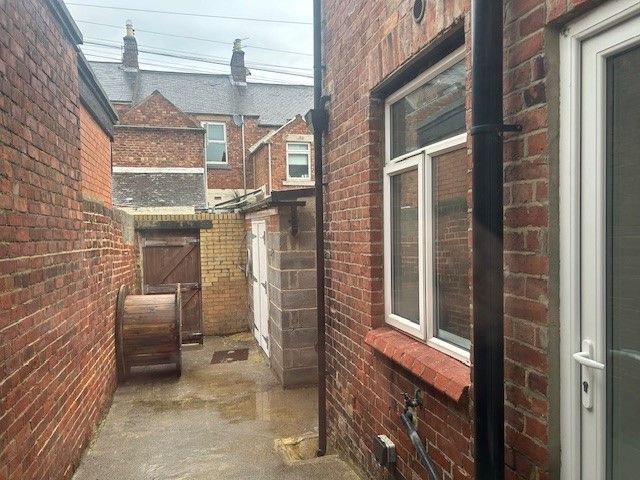 2 bedroom mid terraced house For Sale in Bishop Auckland - Rear Yard.