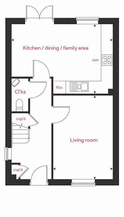 3 bedroom detached house For Sale in Bishop Aukland - Floorplan 1.