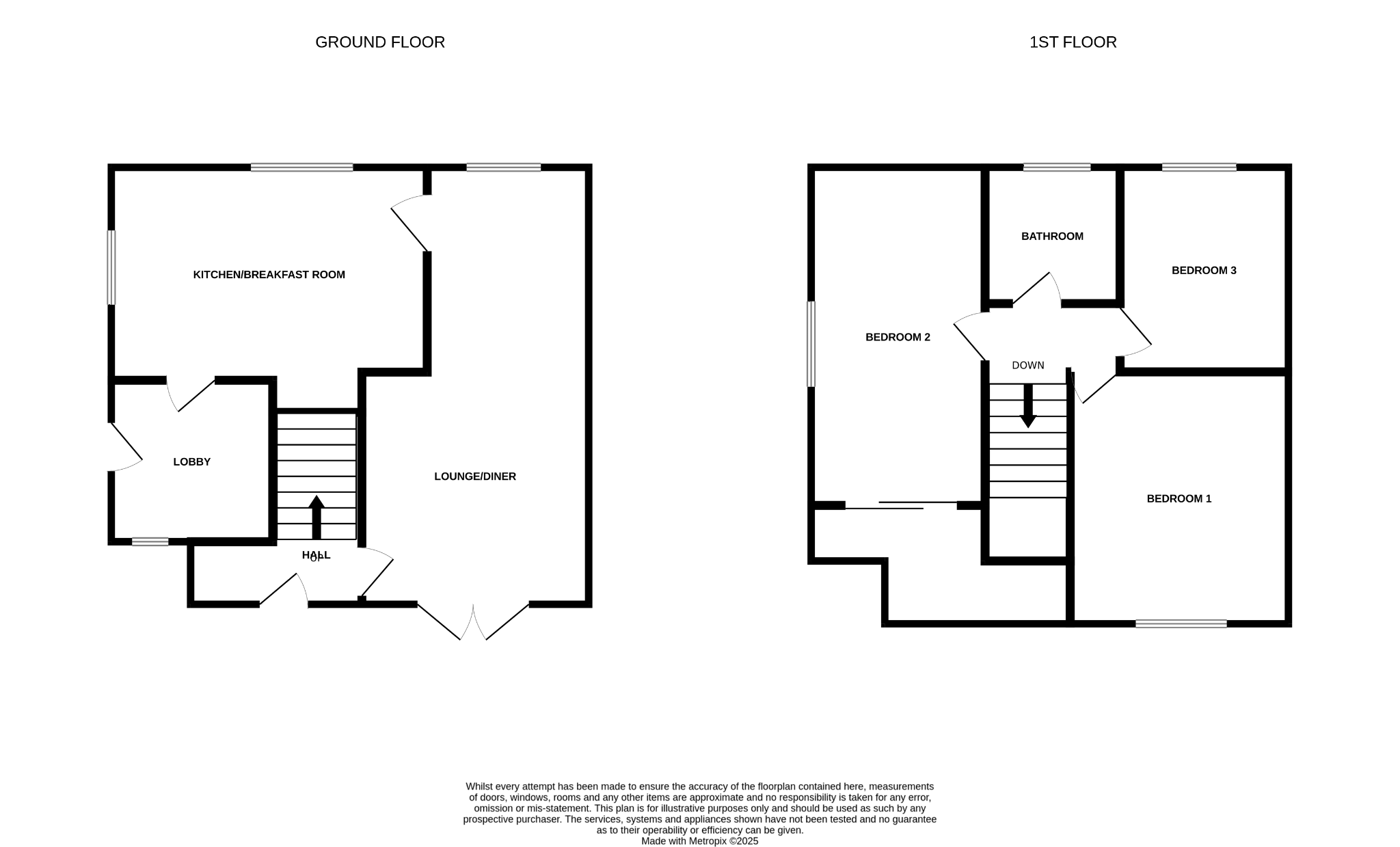 3 bedroom semi-detached house For Sale in Bishop Auckland - Floorplan 1.
