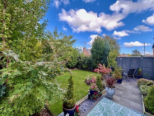 3 bedroom detached house Sale Agreed in Shildon - Rear Garden.