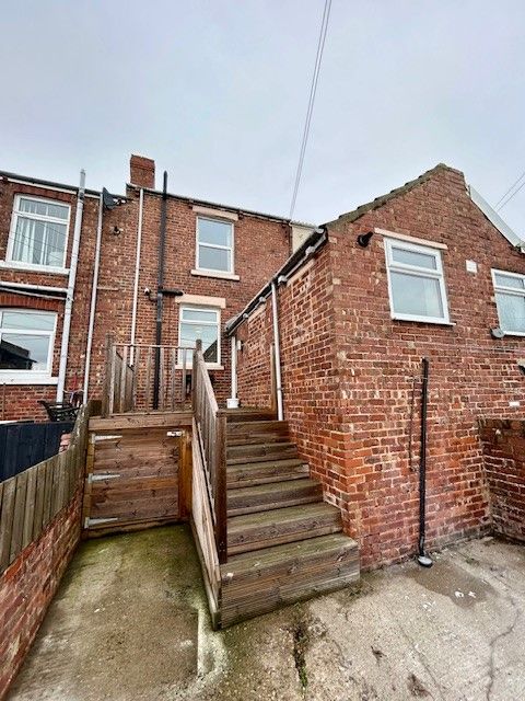 3 bedroom mid terraced house For Sale in Stanley, Crook - Rear Elevation.