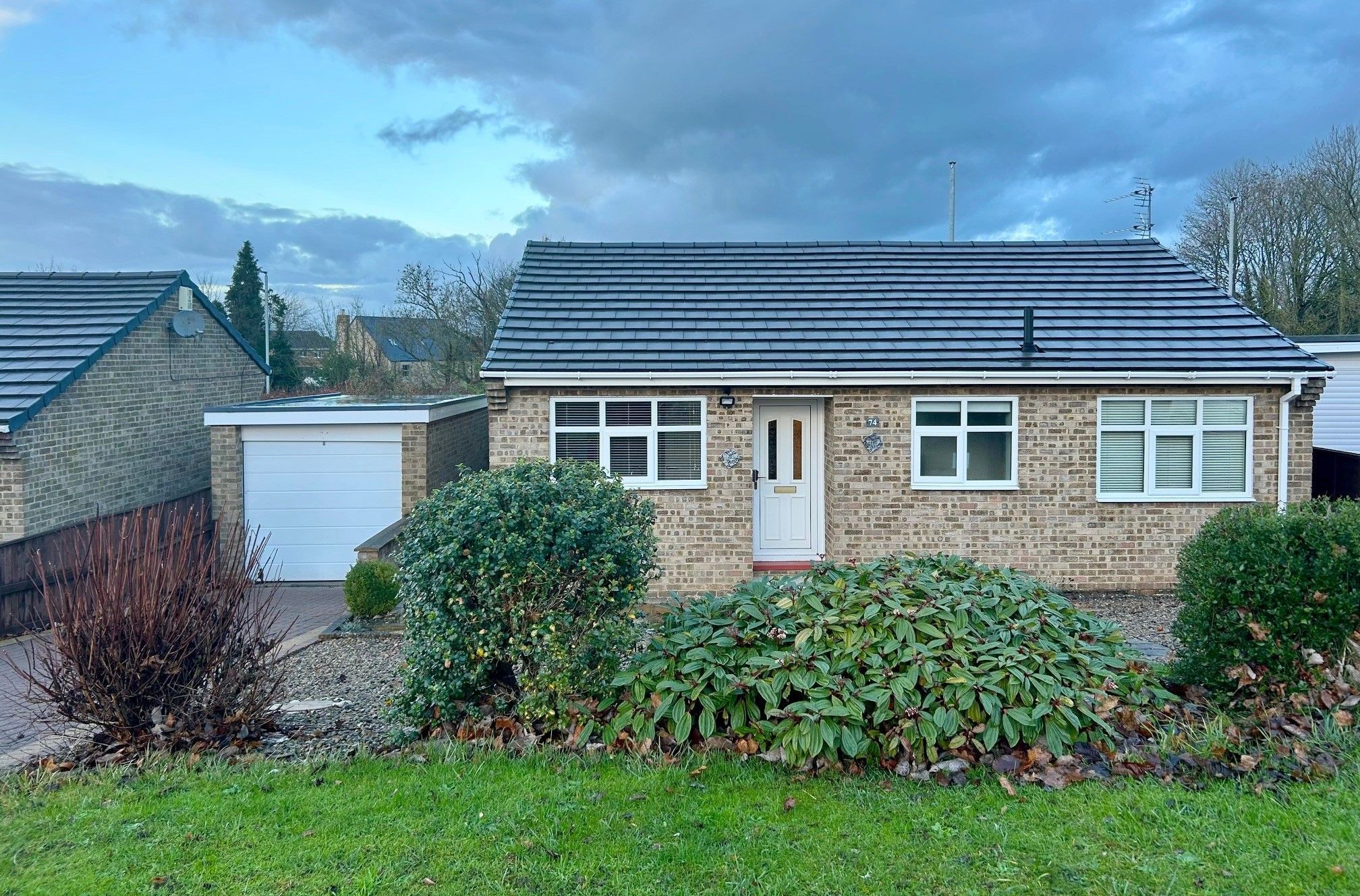 2 bedroom detached bungalow For Sale in Bishop Auckland - Front Elevation.