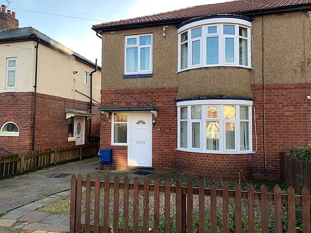 3 bedroom semi-detached house SSTC in Bishop Auckland - Front Elevation.