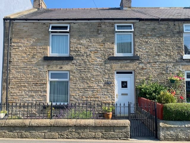 3 bedroom end terraced house Sale Agreed in Butterknowle, Bishop Auckland - Front Elevation.