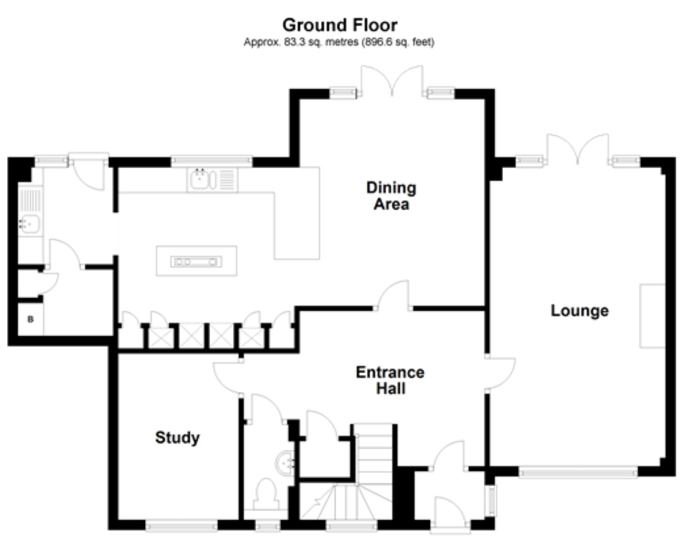 5 bedroom detached house SSTC in Broadstairs - Floorplan 1