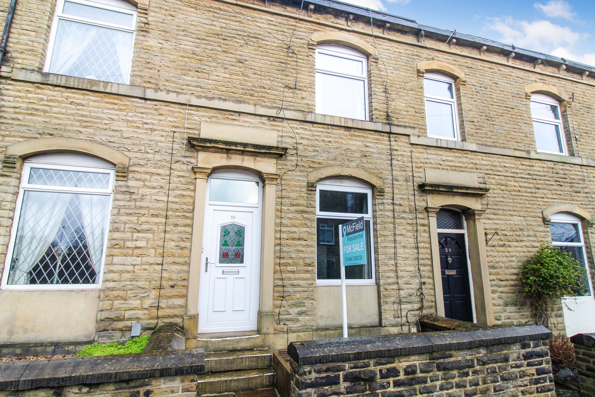 3 bedroom mid terraced house For Sale in Brighouse - Front aspect
