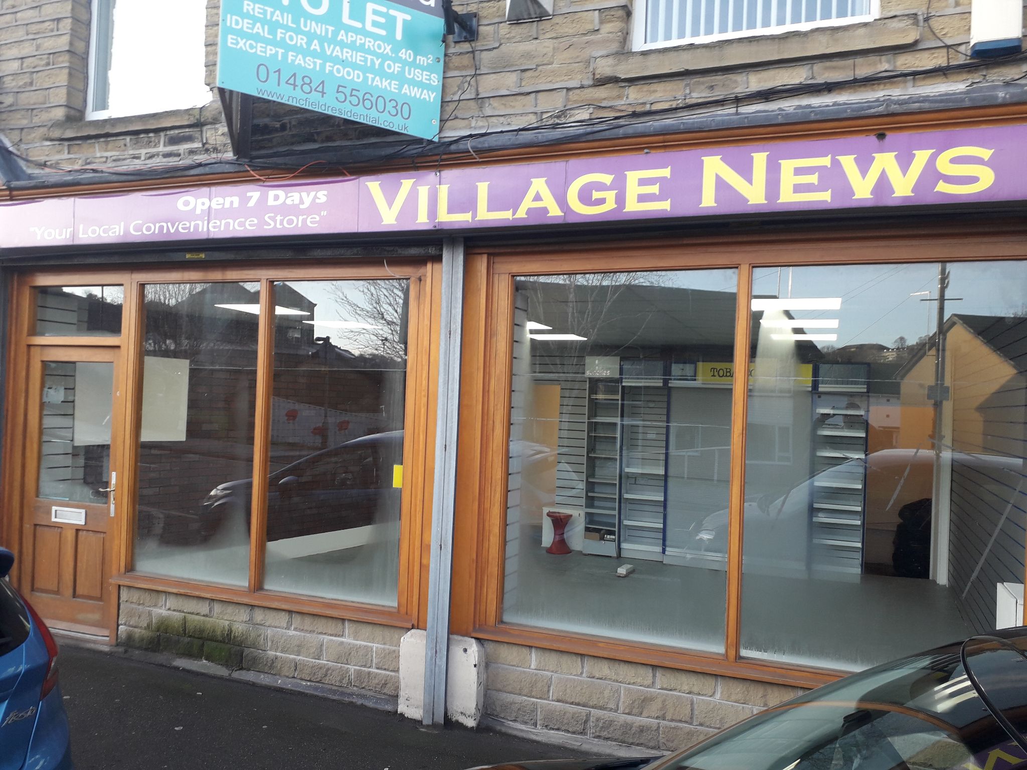 Empty Retail Premises To Let in Huddersfield - Front Facade