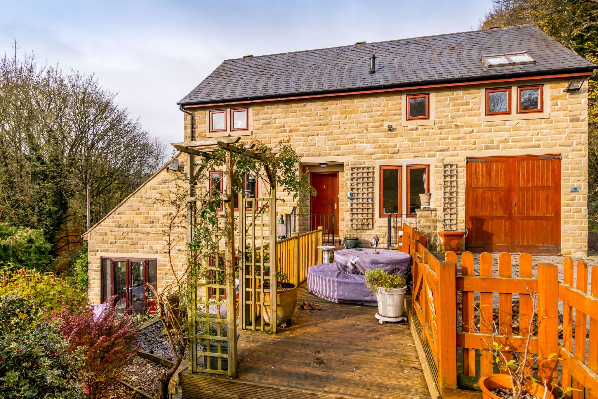 3 bedroom detached house For Sale in Brighouse - Front aspect