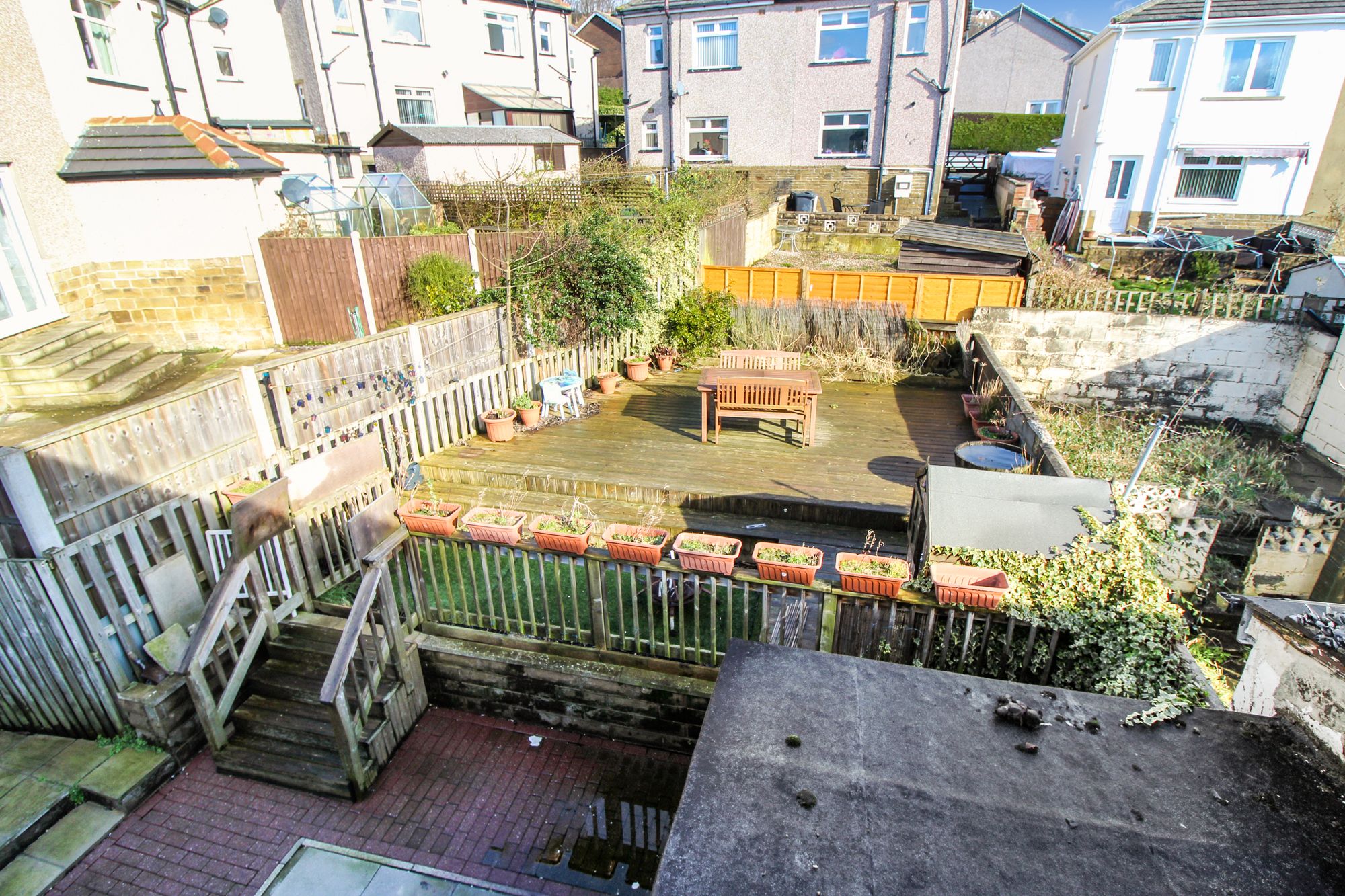 3 bedroom semi-detached house To Let in Shipley - Back Garden