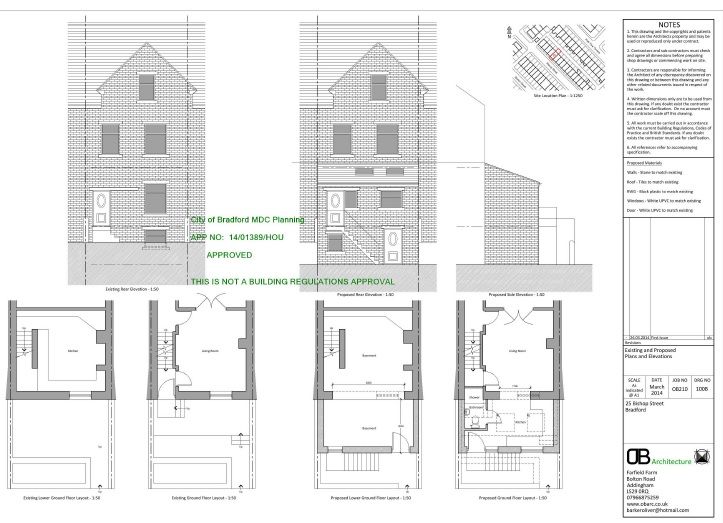 4 bedroom mid terraced house For Sale in Bradford - Floorplan 1.