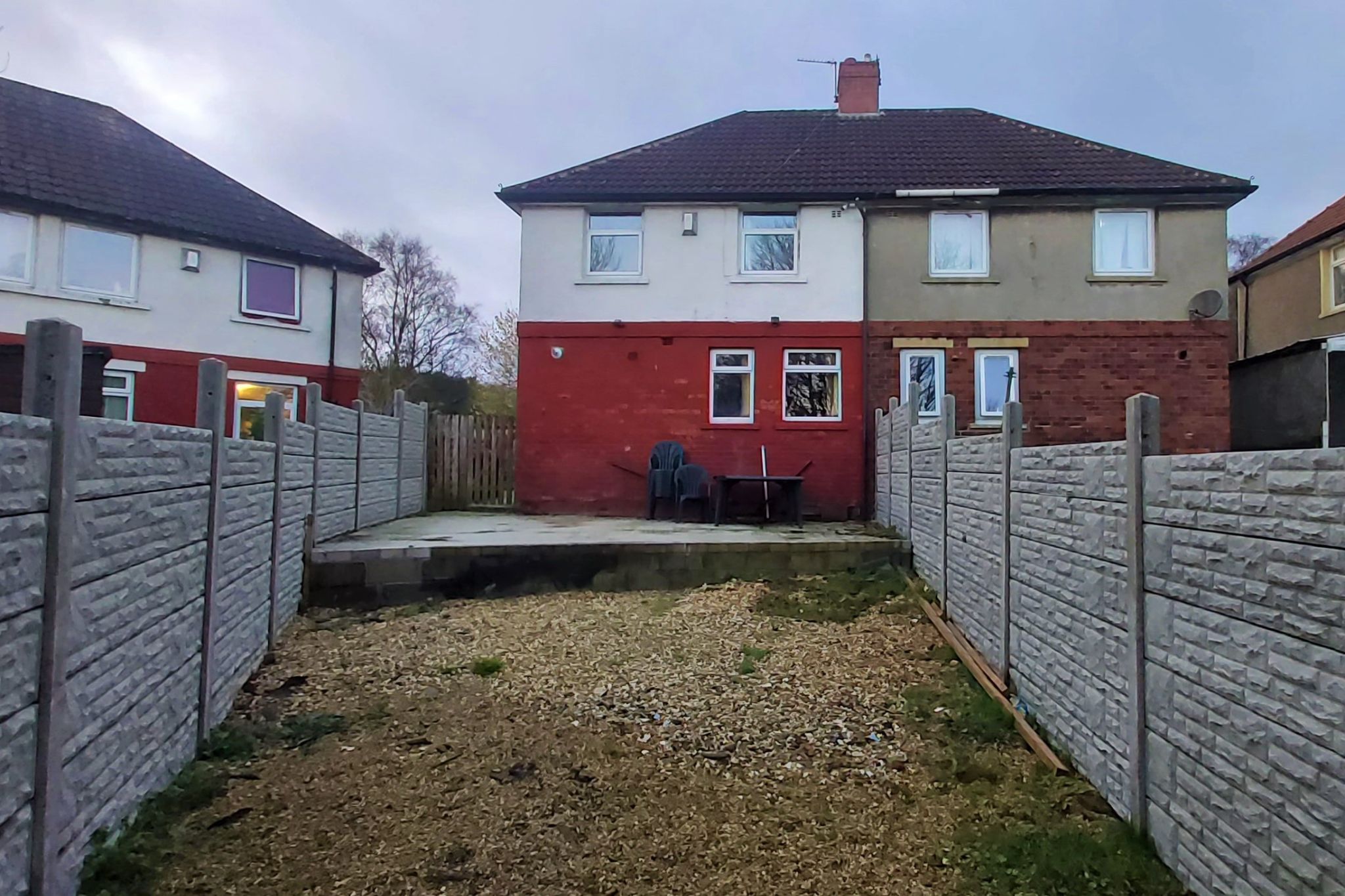 3 bedroom semi-detached house SSTC in Bradford - Rear Elevation.