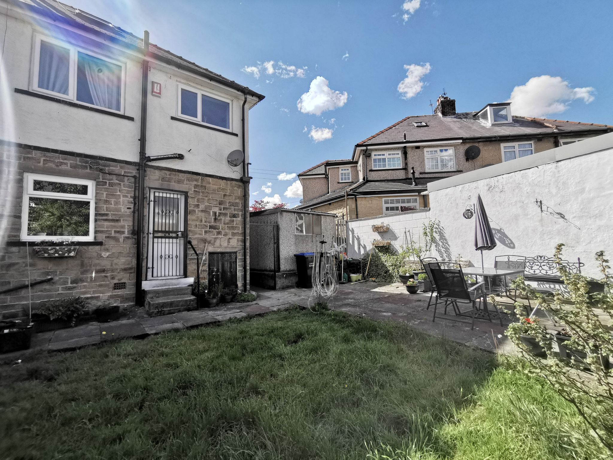 4 bedroom semi-detached house SSTC in Bradford - Rear Elevation.