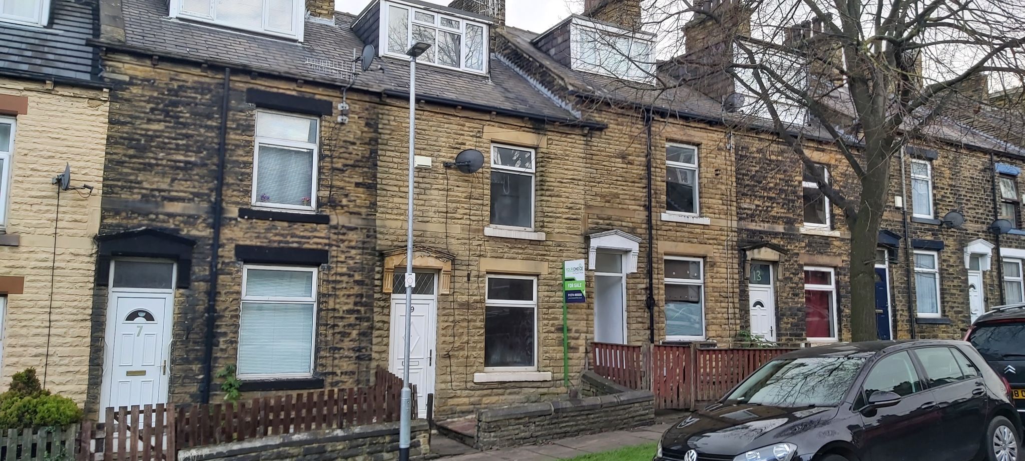 3 bedroom mid terraced house SSTC in Bradford - Front.