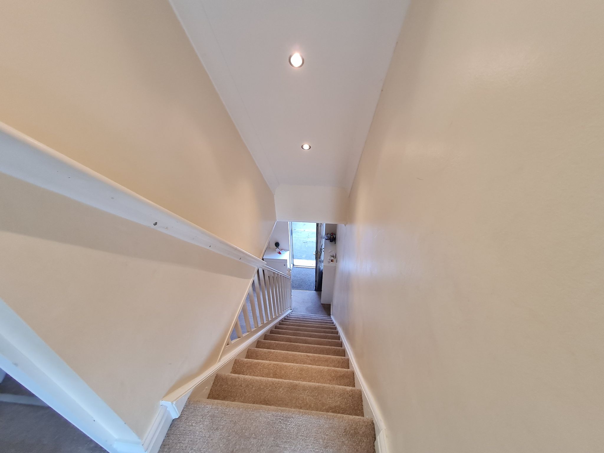 2 bedroom mid terraced house To Let in Chorley - hallway stairs